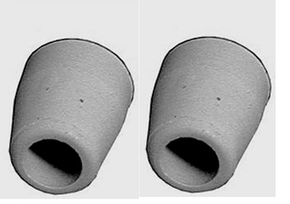 New! Sun Visor Tips For 1964-1973 Ford Mustang Bronco, Torino, F100 - Image 4 of 4