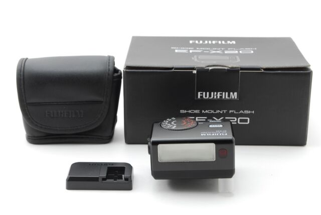 【Top MINT in Box】 Fujifilm EF-X20 TTL Flash Clip-on Shoe Mount w/Case From JAPAN