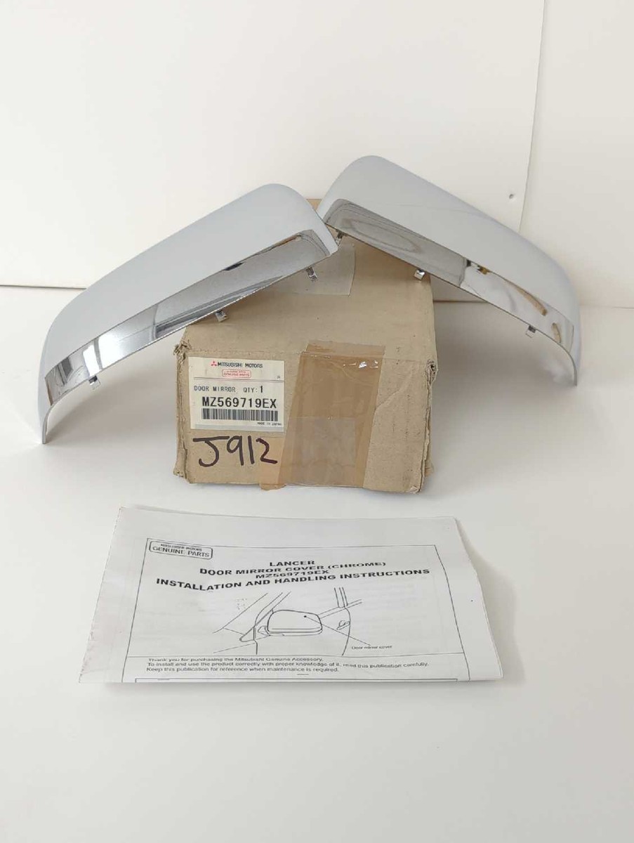 New OEM Genuine Mitsubishi Pair Mirror Cover 2008-2015 Lancer