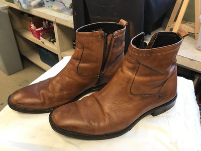 johnston and murphy zipper boots