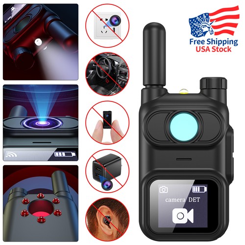 Anti-Spy Camera Wireless Infrared RF Detector Bug Tracker Finder Scanner Device - Bild 1 von 14