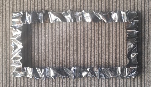 CORNICE DESIGN per Camino FERRO BATTUTO con o senza LED . Personalizzata . 400 - Imagen 8 de 32