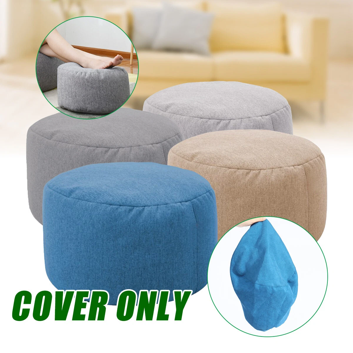 Beanbag footstools sale