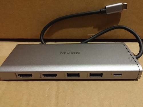 14 In 1 Multi Function Docking station, USB-C HUB, usb to hdmi Data Transfer - Afbeelding 4 van 9
