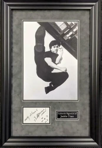 C Surname Initial Certified Original Film Signed Cards Collectable Autographs