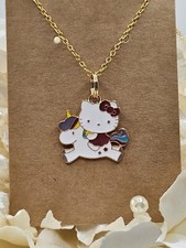 Unicorn And Hello Kitty Charm Necklace