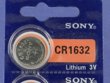 SONY CR1632 LITHIUM 3V BATTERY 1Pc