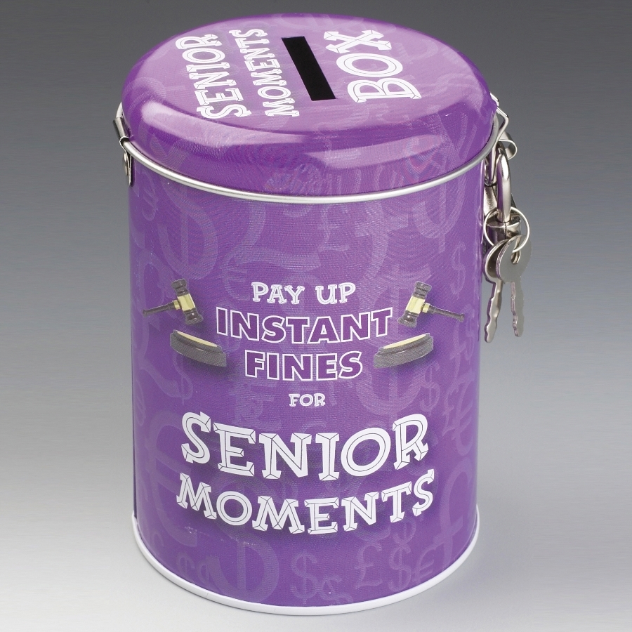 Novelty Gifts Fine and Fund Money Saving Tins Great Fun Gifts for Him