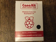 Cana Kit Premium Case for Raspberry Pi - Black - Brand New in Box