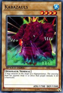 Kabazauls - SBSC-EN017 - Common - 1st Edition x3 - Near Mint