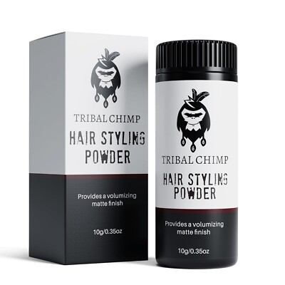 Tribal Chimp Hair Styling Powder , Hair Volumizer and Texture Powder