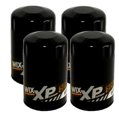 Wix XP Set of 4 Engine Oil Filters for Chrysler Dodge Ford Jaguar Jeep Lincoln