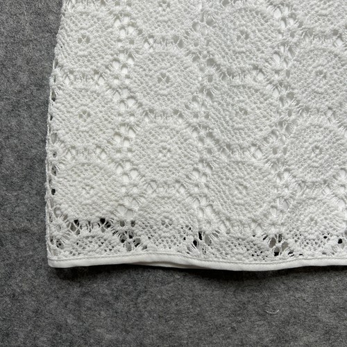 Lilly Pulitzer Dress Womens XS White Little Topanga Breakers Lace Beachy Vacay - 第 7/20 張圖片