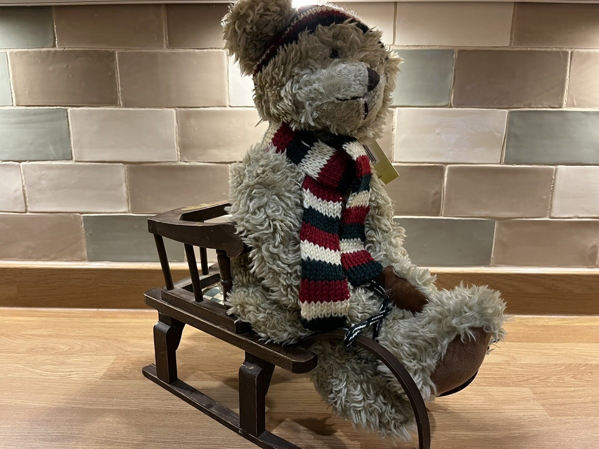 Special Collectors Edition Biking Teddy Bear on Tricycle
