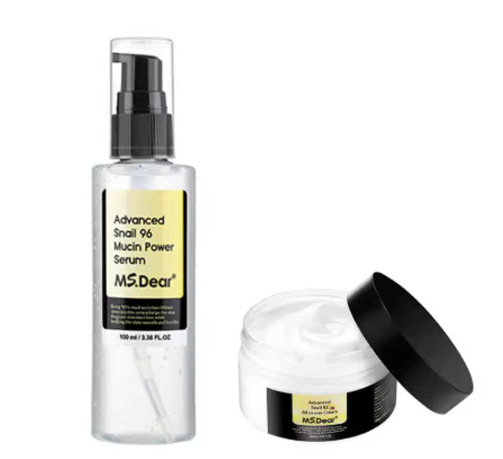 Collagen Snail Mucin 92% Repair Face Cream Face Lifting Anti-aging Fade Fine Lin