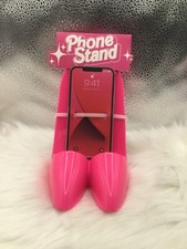 NEW BARBIE Inspired Cell Phone Holder Pink High Heels Shoes Target