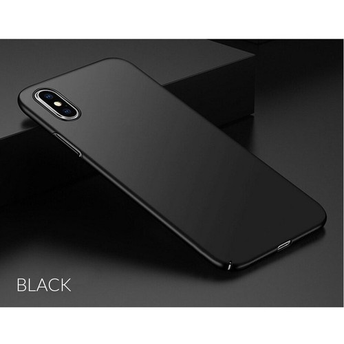 For Apple iPhone X XR XS Max Slim Thin Fit Case Hard Back Bump Cover - Picture 11 of 16