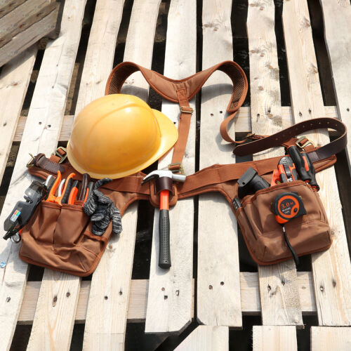 Tourbon Cinghia Attrezzi Telaio Lavoro Carpentiere Sospensione Borsa Elettricisti Telaio Rig - Foto 20 di 24