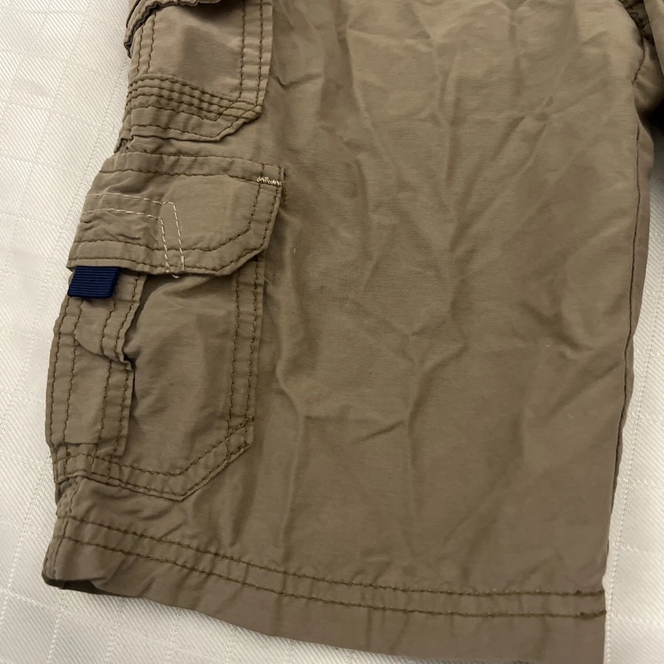 Pantalones cortos Union Bay beige para niños talla 6 bolsillos elásticos en la cintura Foto 2 de 4