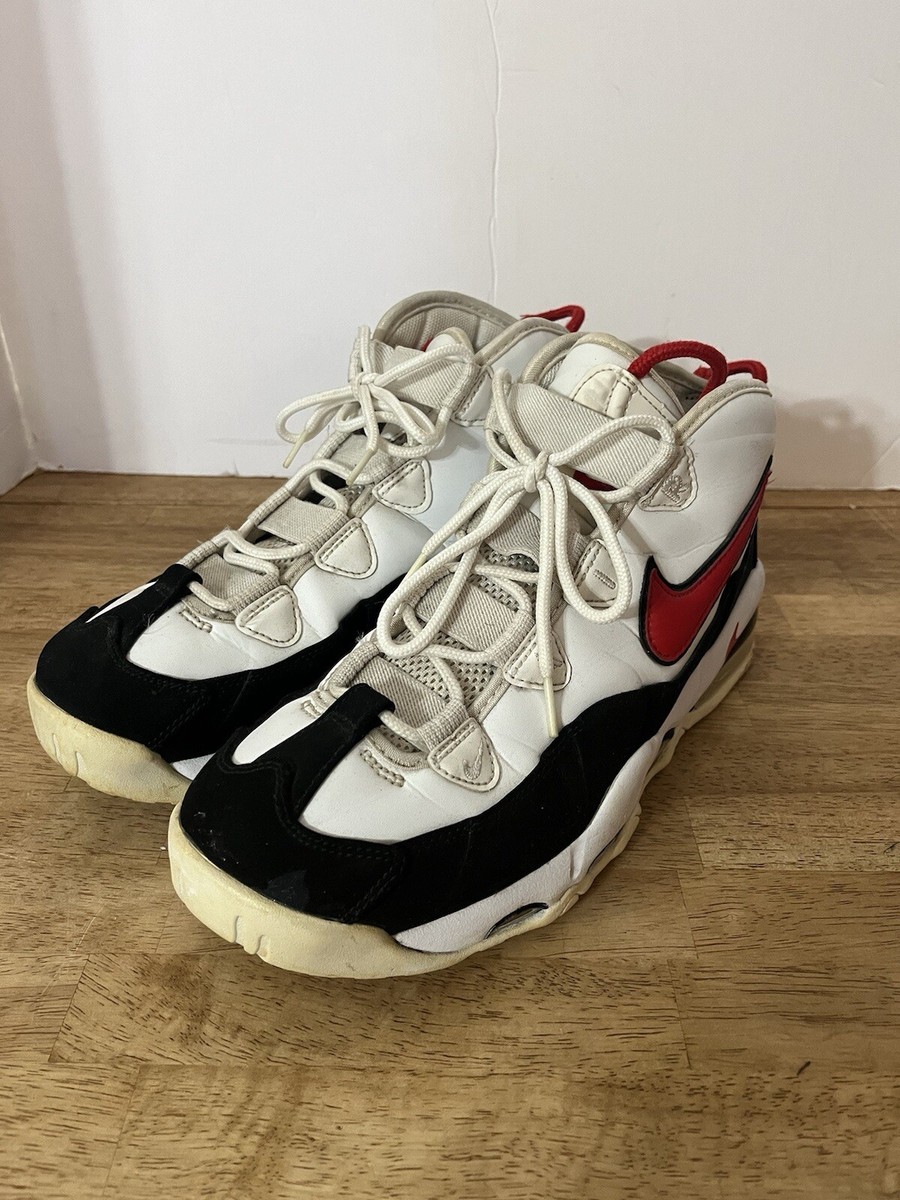 Size 10 Nike Air Max Uptempo 95 White