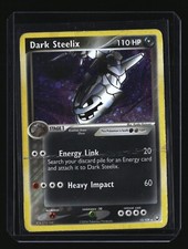 Pokemon DARK STEELIX 10/109 (Holo Rare) Team Rocket Returns - DAM/Damaged