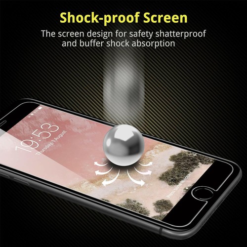 5-Pack Tempered Glass Premium Screen Protector For Apple iPhone SE 2020 2nd - Picture 4 of 10