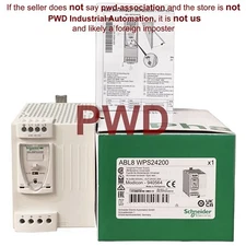 NIB Schneider ABL8WPS24200 Phaseo ABL8 WPS24200 Power Supply, 380-500V, 24V, 20A