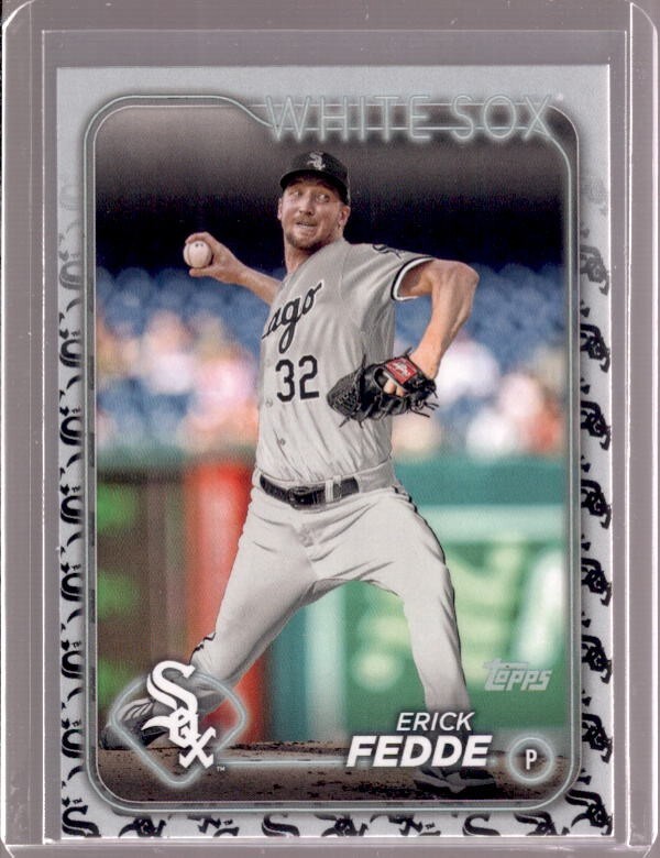 ERICK FEDDE 2024 Topps Series 2 Team Color Variation SP Short Print #405