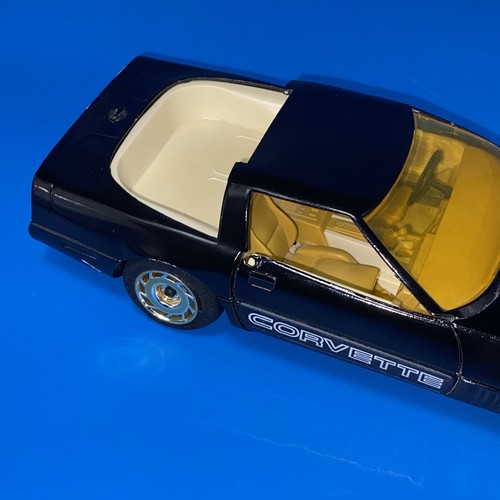 Majorette 1987 Chevy Corvette Black Aqua Die Cast 1:24 Lot Of 3 - Picture 21 of 24