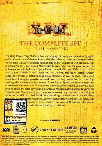 Yu-Gi-Oh Classic Duel Monsters Complete Series (Season 1-5) DVD English Dubbed - Imagen 2 de 6