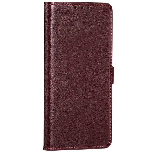 Funda tipo billetera de cuero para Samsung Galaxy S21 FE 5G protector de pantalla de privacidad - Imagen 36 de 39