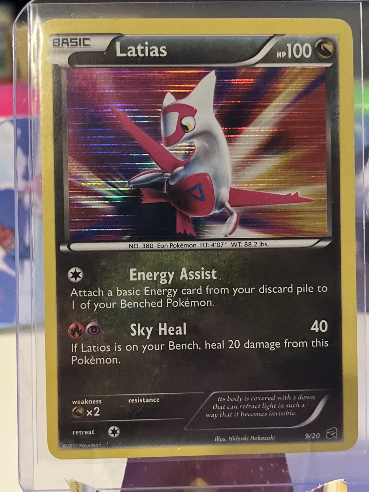 Pokémon TCG Latias Dragon Vault 9/20 LP 3