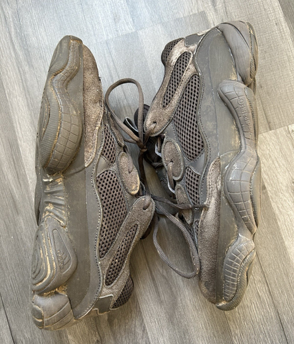 Adidas Yeezy 500 Utility Black Men’s Size UK 9.5 WORN CONDITION Trainers Sneaker - Picture 4 of 20