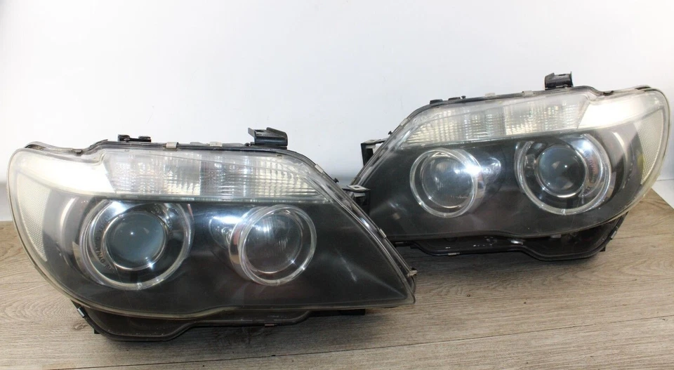 06-08 FAROS XENÓN IZQUIERDO Y DERECHO BMW E66 E65 750I 750LI EURO SPEC HELLA OEM Foto 3 de 4
