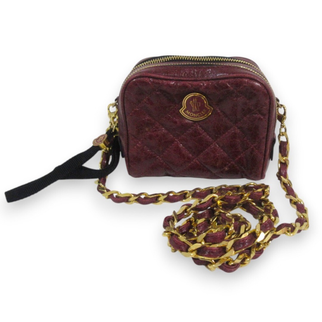 Moncler Luisa Borsa Leather Crossbody Bag Chain Shoulder Moncler Luisa Borsa Leather Crossbody Bag Chain Shoulder