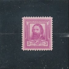 Scott  # 866  US  J R Lowell   M/NH O/G