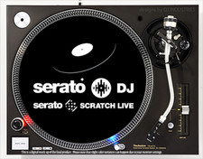 Serato Scratch Live 2 - 7"-12" DJ slipmat for LP turntable record player