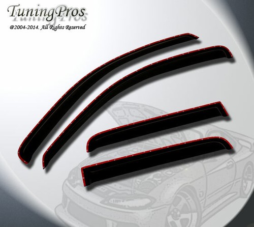 06-11 Chevrolet Chevy RHS 2.0mm In-Channel Pluie Garde Vent Déflecteur Pare 4pcs - Photo 2 sur 4