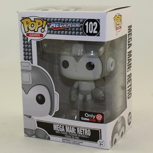 Funko POP! Games Vinyl Figure - MEGA MAN (Retro) #102 (Exclusive) *NON-MINT BOX* 889698119061 | eBay