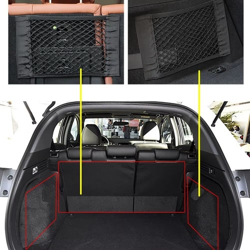 Elastisch Kfz-Speicher netz Dehnbar Sitz-Rückenlehne-Aufbewahrung tasche Auto - Picture 8 of 17