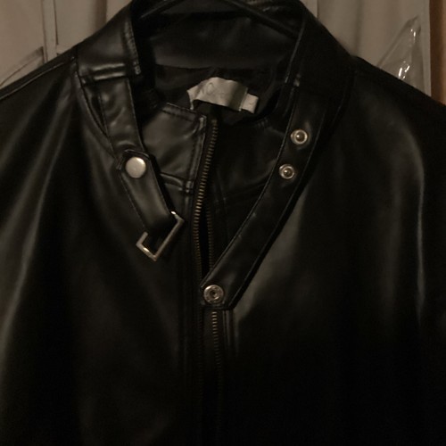 CNC Home Men’s Black Large ZIPPERED Jacket - Picture 3 of 10