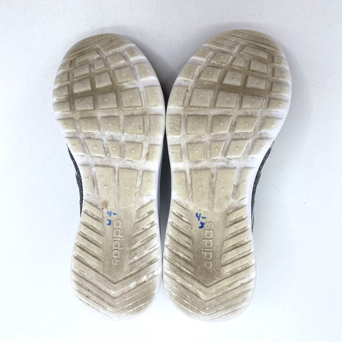 あん Adidas Womens Cloudfoam QT Racer AW4313 Gray Running Shoes