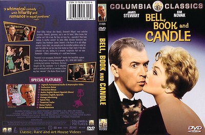 Bell, Book and Candle ~ DVD ~ James Stewart, Kim Novak (1958