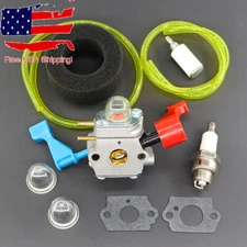 Carburetor For Weedeater FB25 FB-25 Blower Zama C1U-W46 545180864 Air Filter Kit