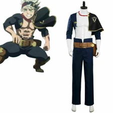 Black Clover Asta Cosplay Costume Outfits Halloween Uniform