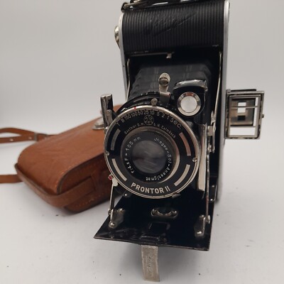 (01-23-2448) Ihagee Prontor II - Ihagee-Sol 4.5/105mm - Zustand:gut 