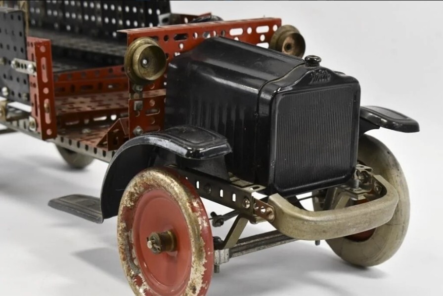 Vintage Kelmet Gilbert 1920's Pressed Steel Dump Truck Dayton Double