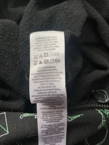 Star Wars All-in-one 10-11 Years Comfy Hooded Black Green Boys Full Zip Pyjamas - Picture 7 of 7