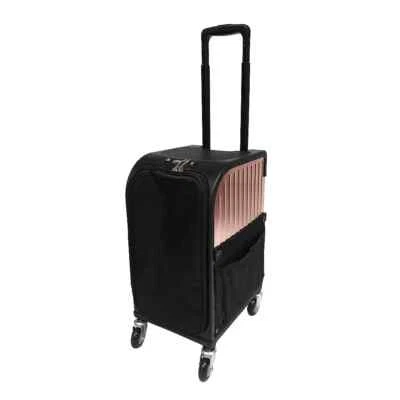 Sibel RollerCoaster Hairdressing trolley Stool Case - Rose Gold *NEW*