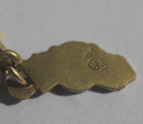 Vintage 12k Gold Filled Bell Telephone System Charm Bracelet - Picture 6 of 8
